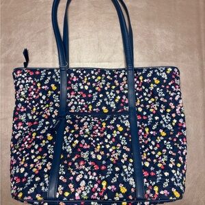 Vera Bradley Midnight Floral Tote